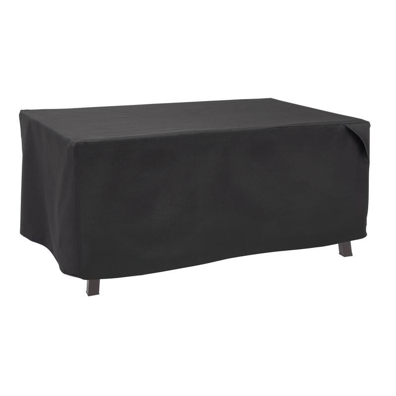 Modern Leisure® Black Diamond Patio Coffee Table Cover, Waterproof, 48